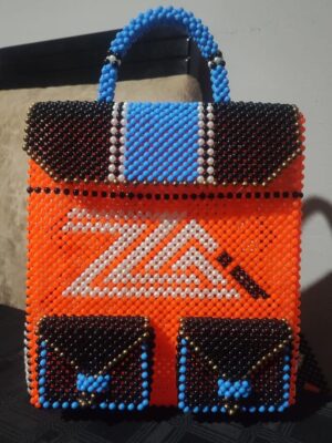 Zazi Beaded Statement Bag