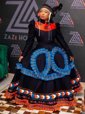 Isiko Elihle Ceremonial Gown & Iqhiya