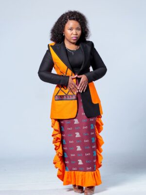Zazi Power Blazer & Skirt Set