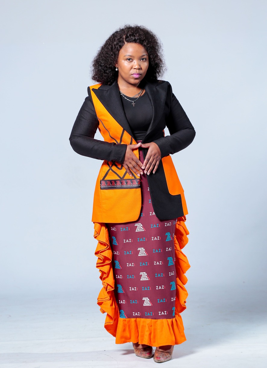 Zazi Power Blazer & Skirt Set