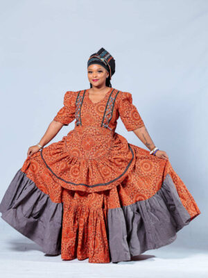 Khazimula Ruffled Tier Dress
