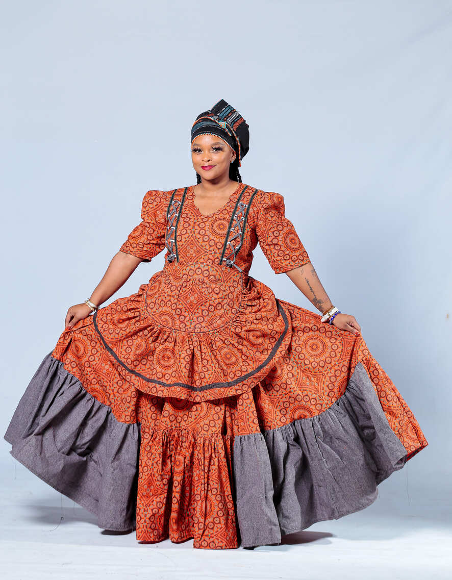 Khazimula Ruffled Tier Dress