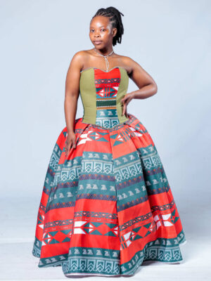 Nkosazana Modern Corset Dress